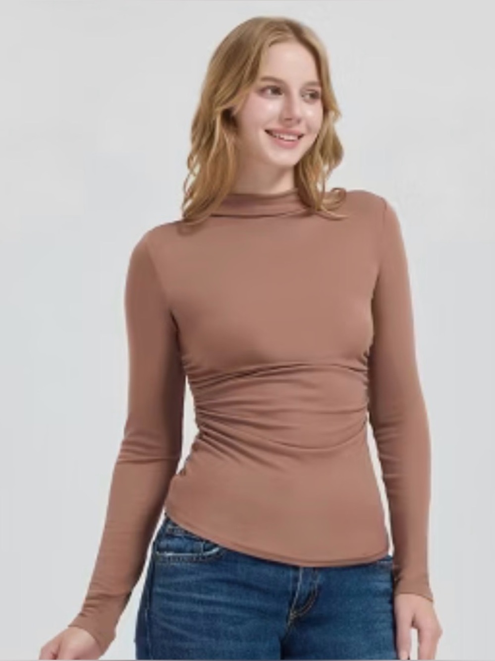 Wild Fable mock neck long-sleeve top .New no tags